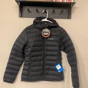 NWT Columbia down puffer jacket with hood
